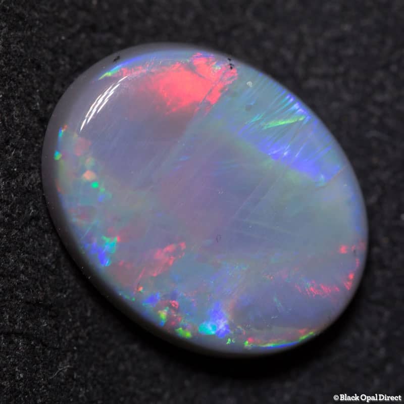 5.08 ct semi black opal 15x12x4mm