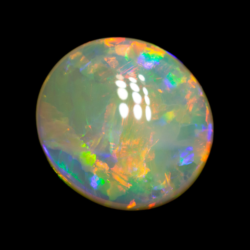 5.18 ct double-sided crystal opal 13.5x12.4x5mm