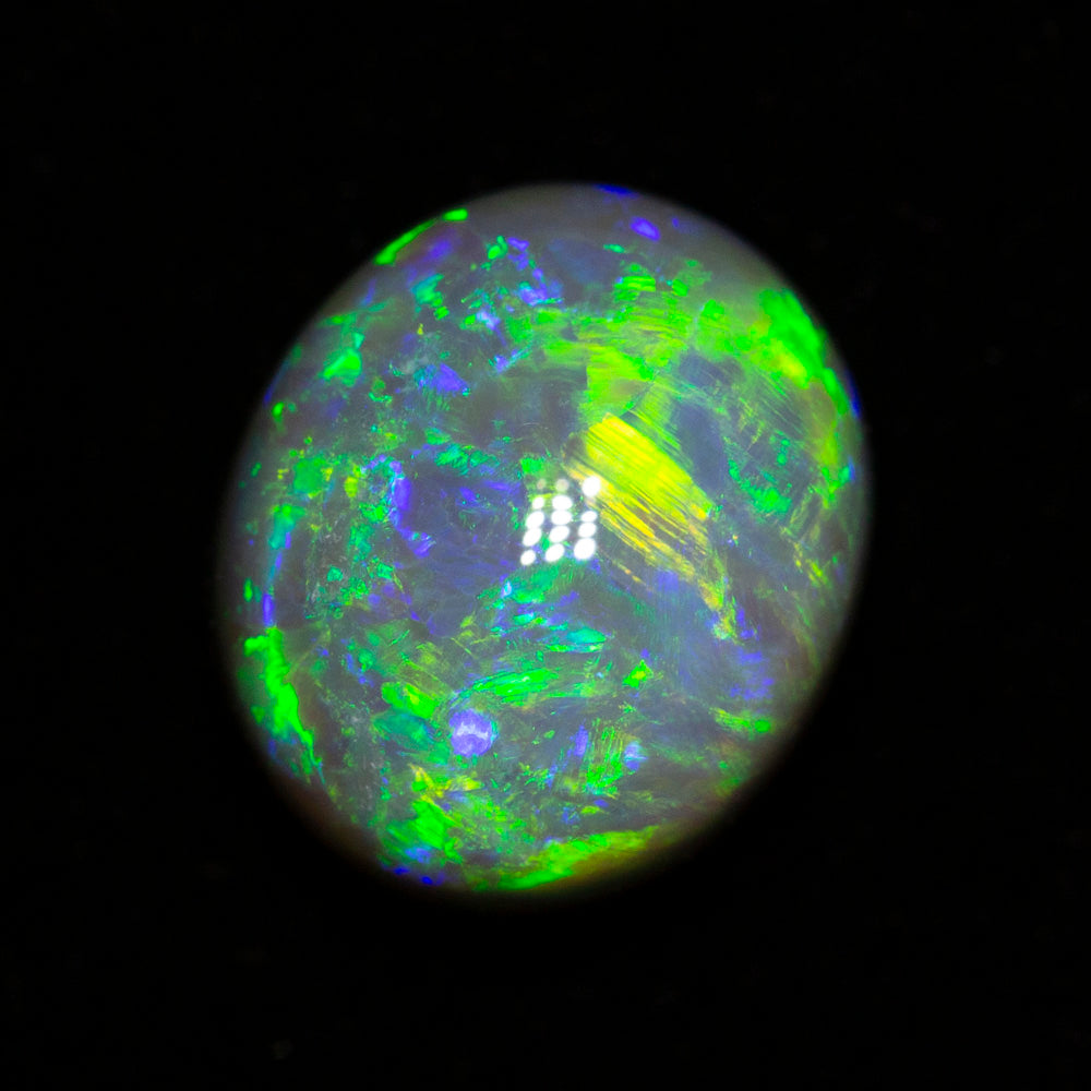 5.23 ct gem dark opal 11.7x10x7.2mm