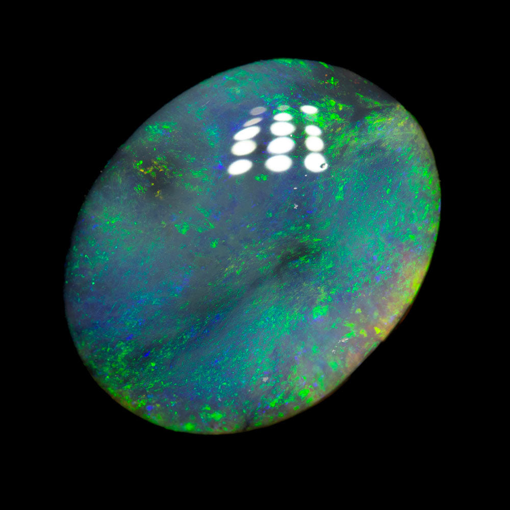 5.25 ct dark opal 14.6x11.7x4.9mm