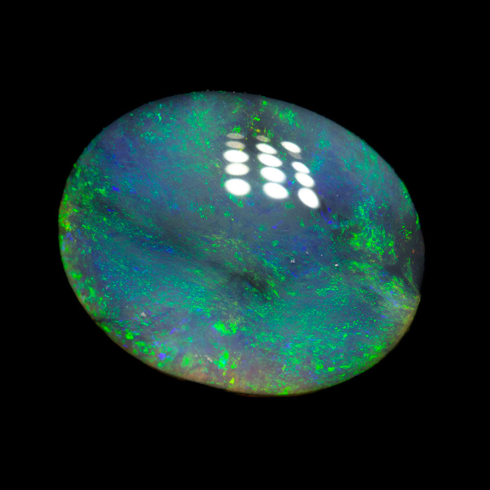 5.25 ct dark opal 14.6x11.7x4.9mm