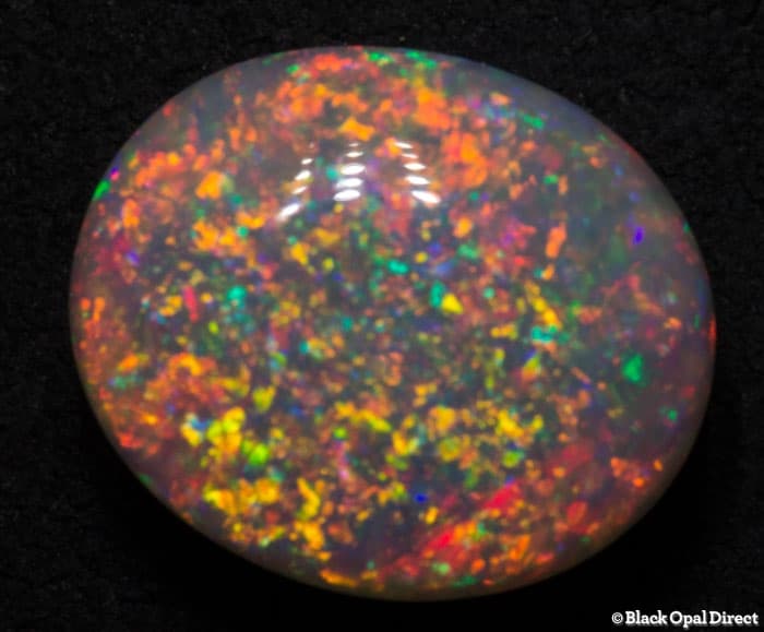 5.36 ct double sided crystal opal 12x10x7mm