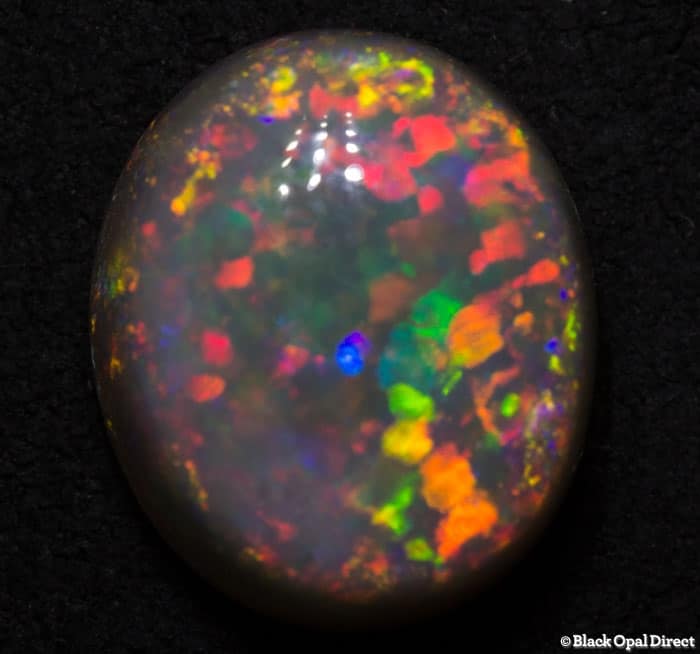 5.36 ct double sided crystal opal 12x10x7mm