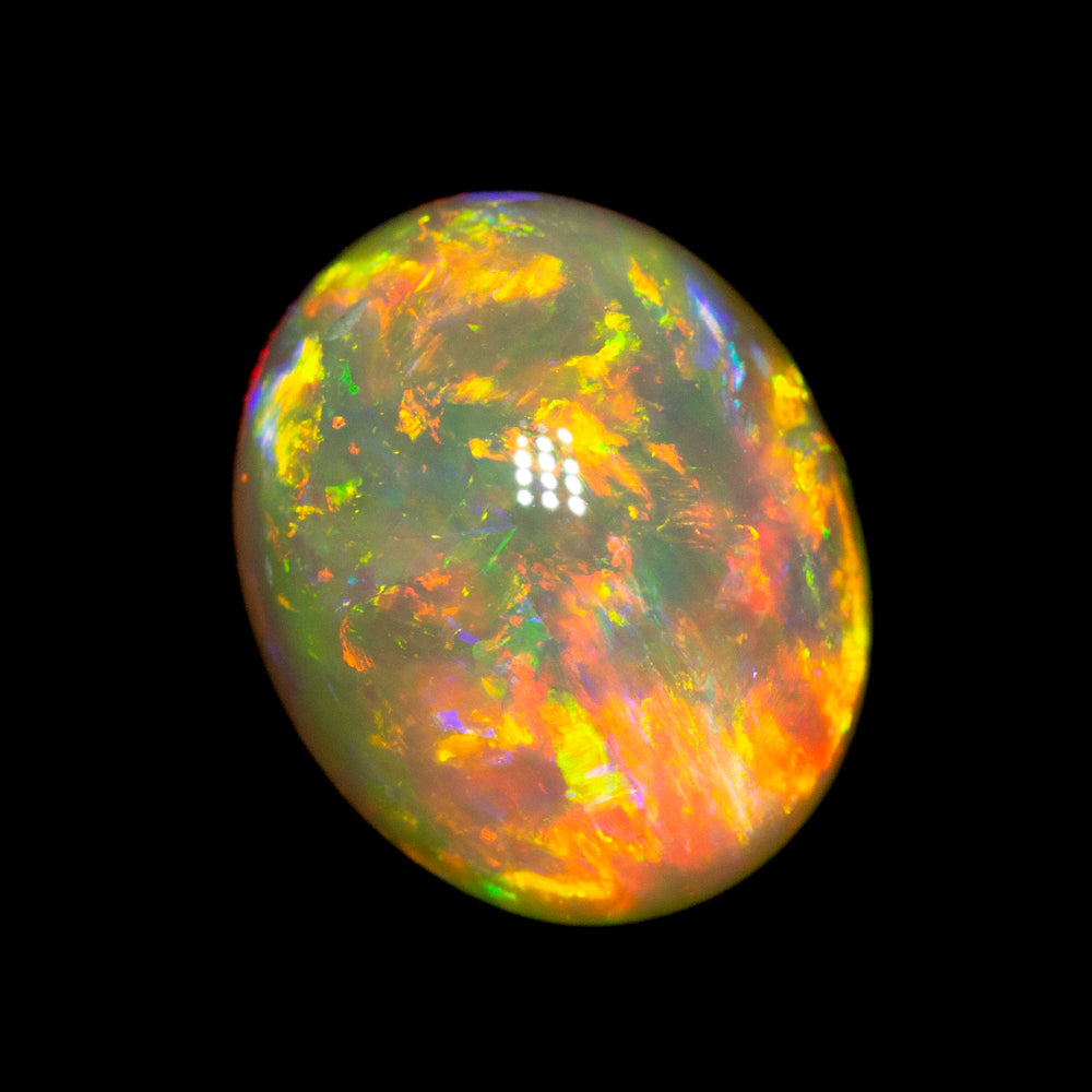 5.41 ct gem crystal opal 12x9.7x7.7mm