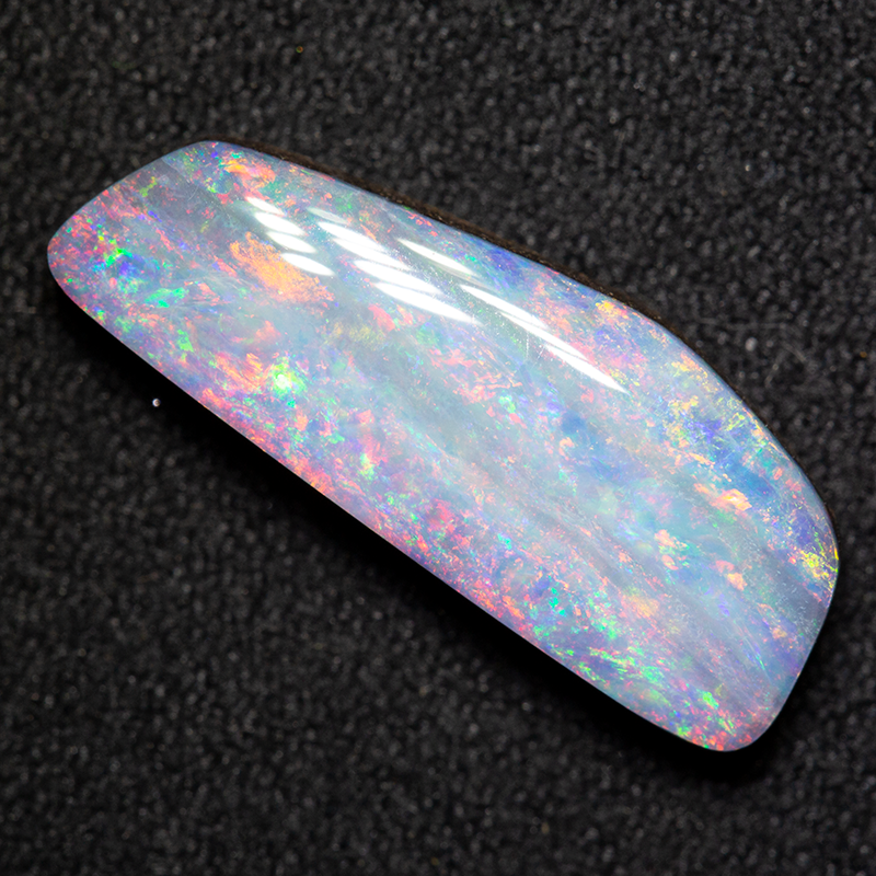 5.52 ct boulder opal 19x7.4x3.9mm