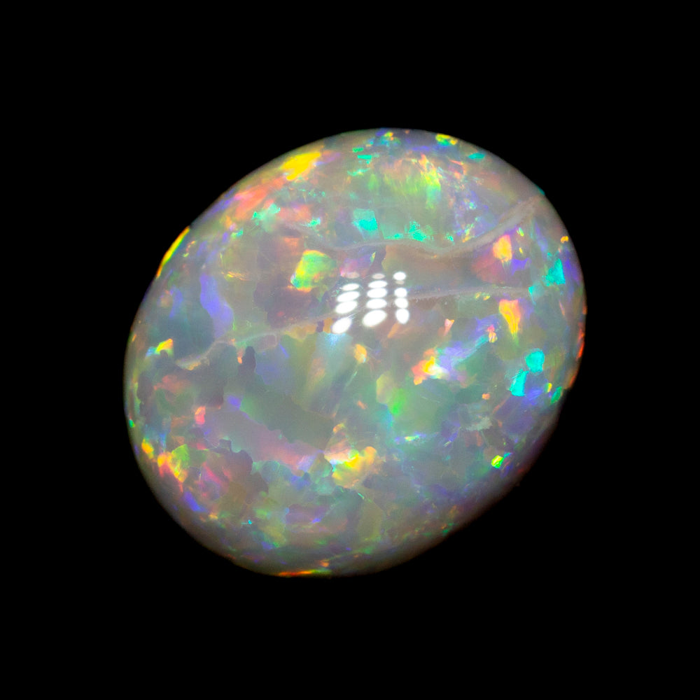 5.59 ct dark opal 13.5x11.4x5.8mm