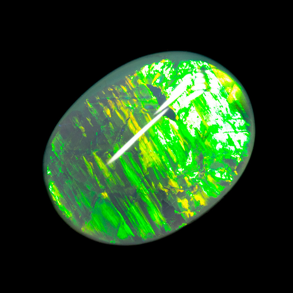 5.60 ct dark opal 14x11x5 mm