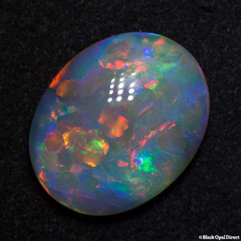 5.68 ct double sided gem crystal opal 15x12x5mm