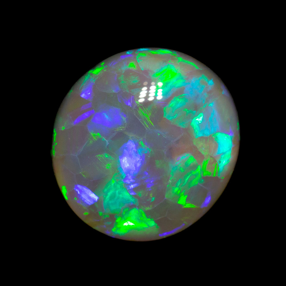 5.69 ct dark opal 13.5x12.5x5mm
