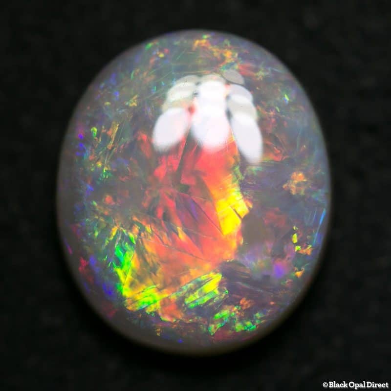 5.73 ct light opal 14x12x5mm