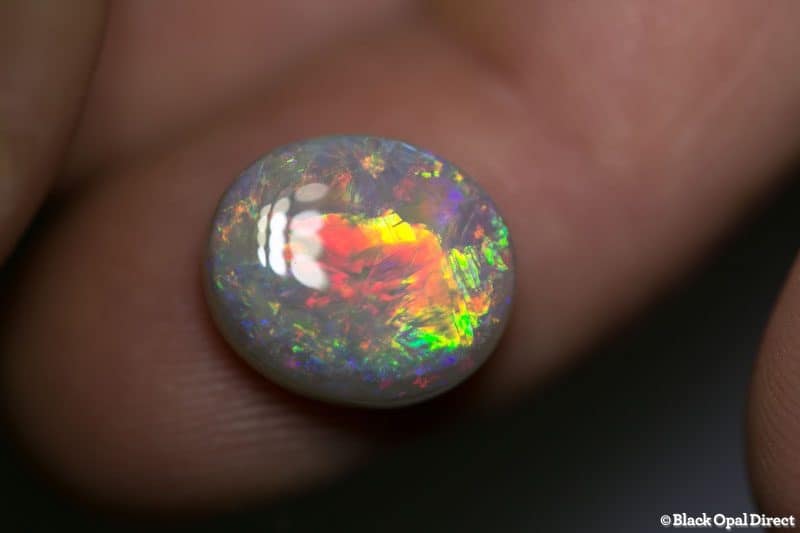 5.73 ct light opal 14x12x5mm