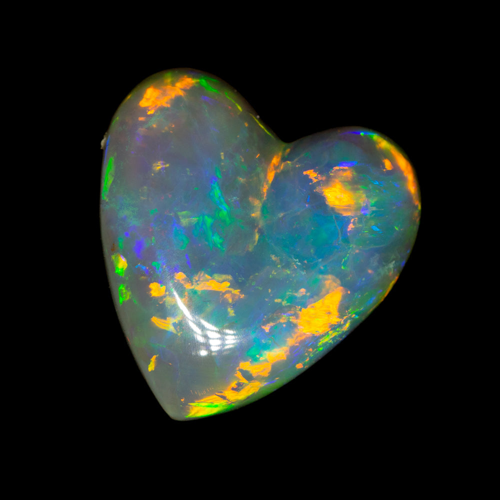 5.81 ct dark opal 14.7x14.4x4.8mm