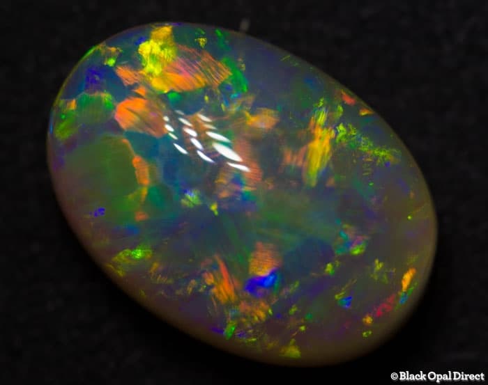 5.86 ct crystal gem opal 14x10x7mm