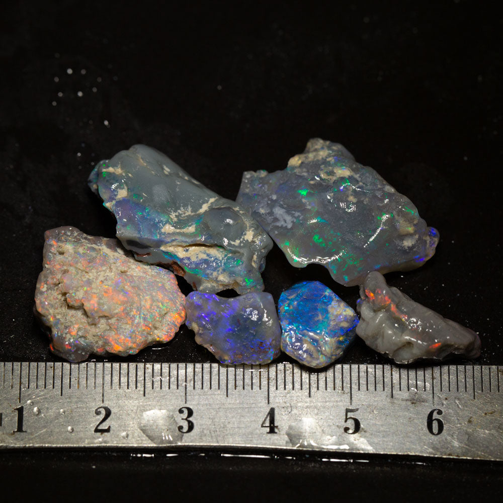 50 ct rough opal parcel 6pc