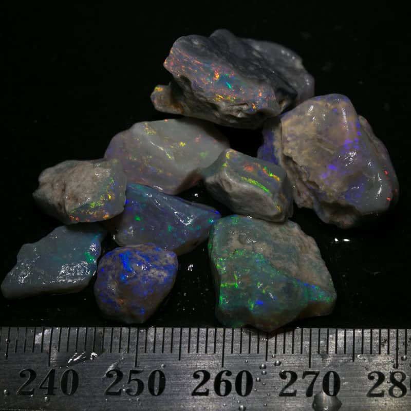51ct-9piece-roughopal-parcel