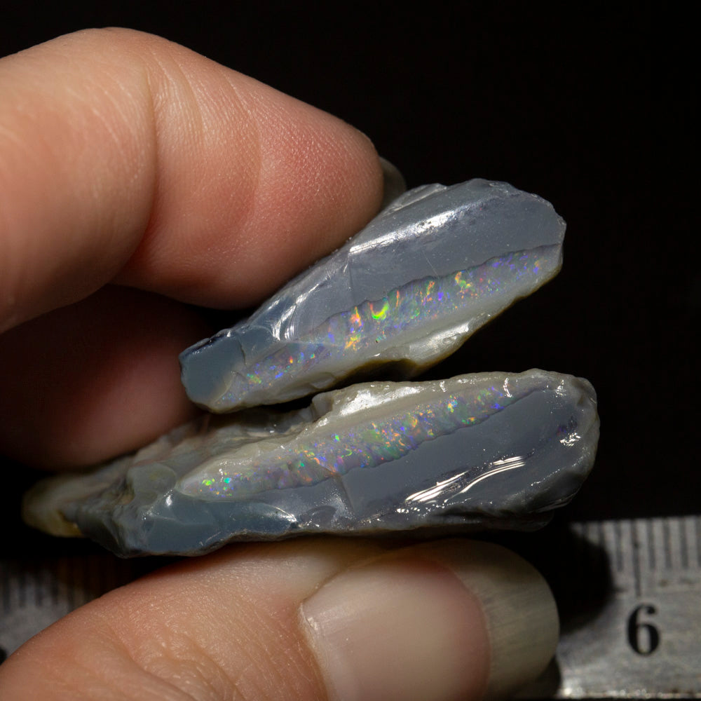 53 ct rough opal parcel 2pc