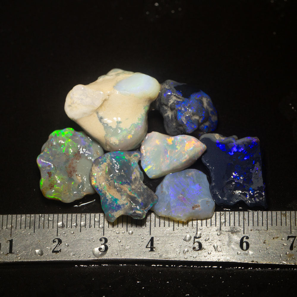53 ct rough opal parcel 7pc