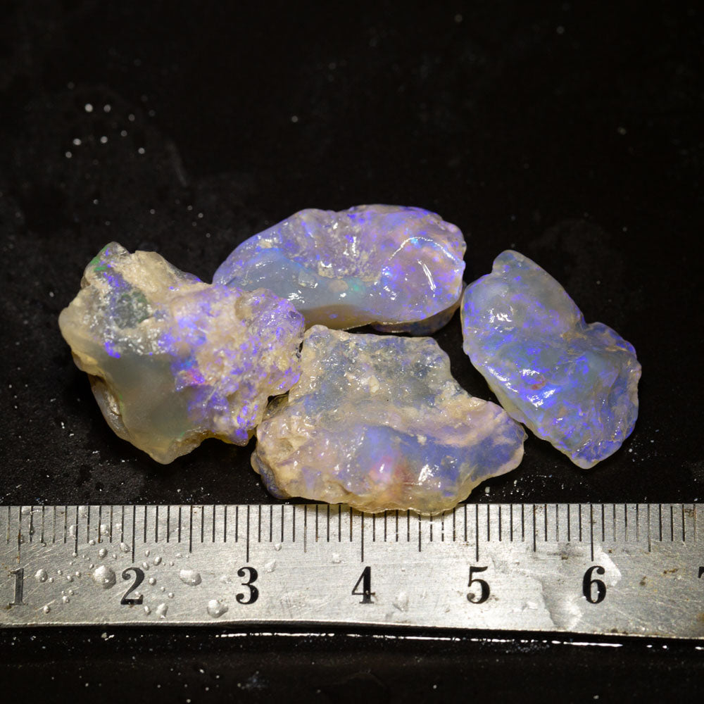54 ct rough opal parcel 4pc