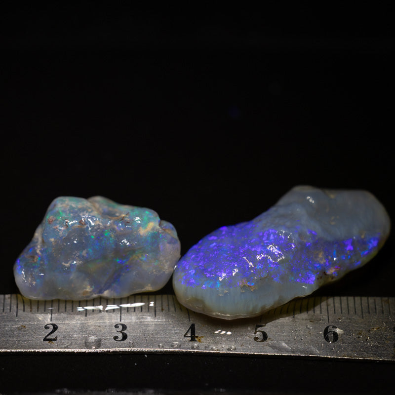 54 ct rough opal parcel 2pc
