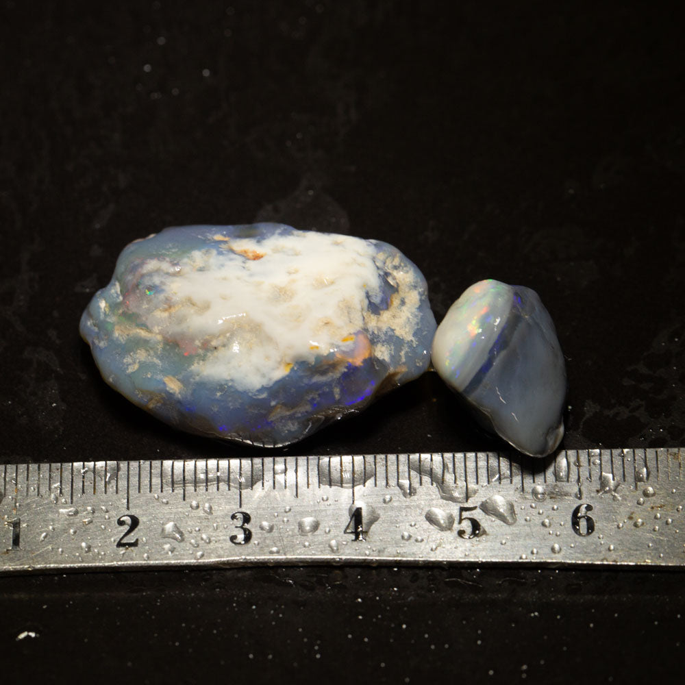 56 ct rough opal parcel 2pc