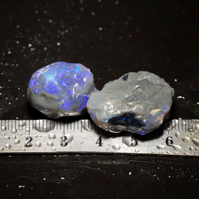 56 ct rough opal parcel 2pc