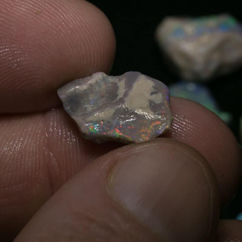 58 ct rough opal parcel for intermediate cutters 15pc