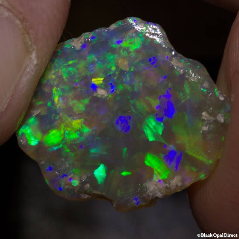 6.13 ct rough opal piece 18mm across