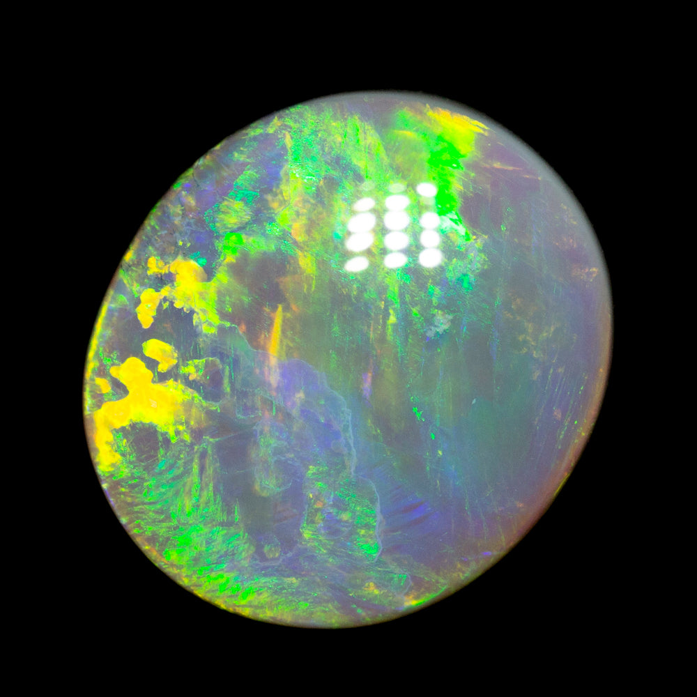 6.25 ct dark opal 14.1x12.6x5.5mm