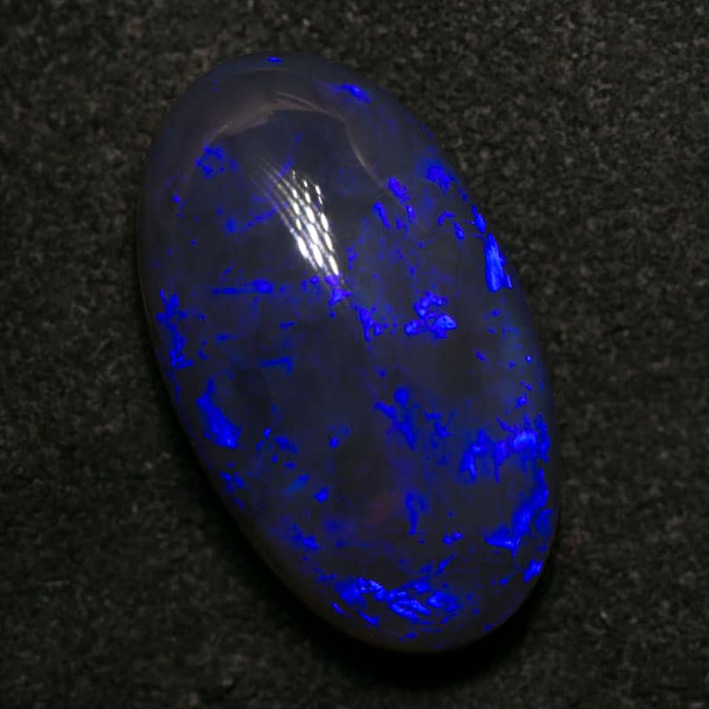 6.32 ct black opal 17x10x6mm