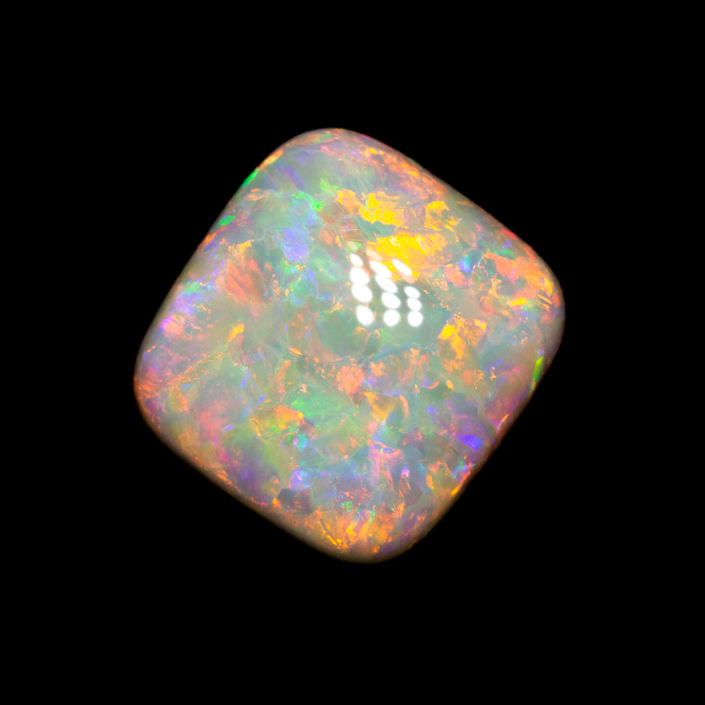 6.44 ct dark opal 12.5x11.9x5.8mm