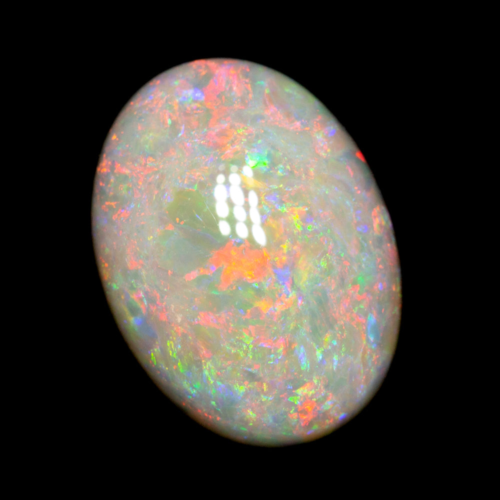 6.70 ct dark opal 14x11x6.5mm