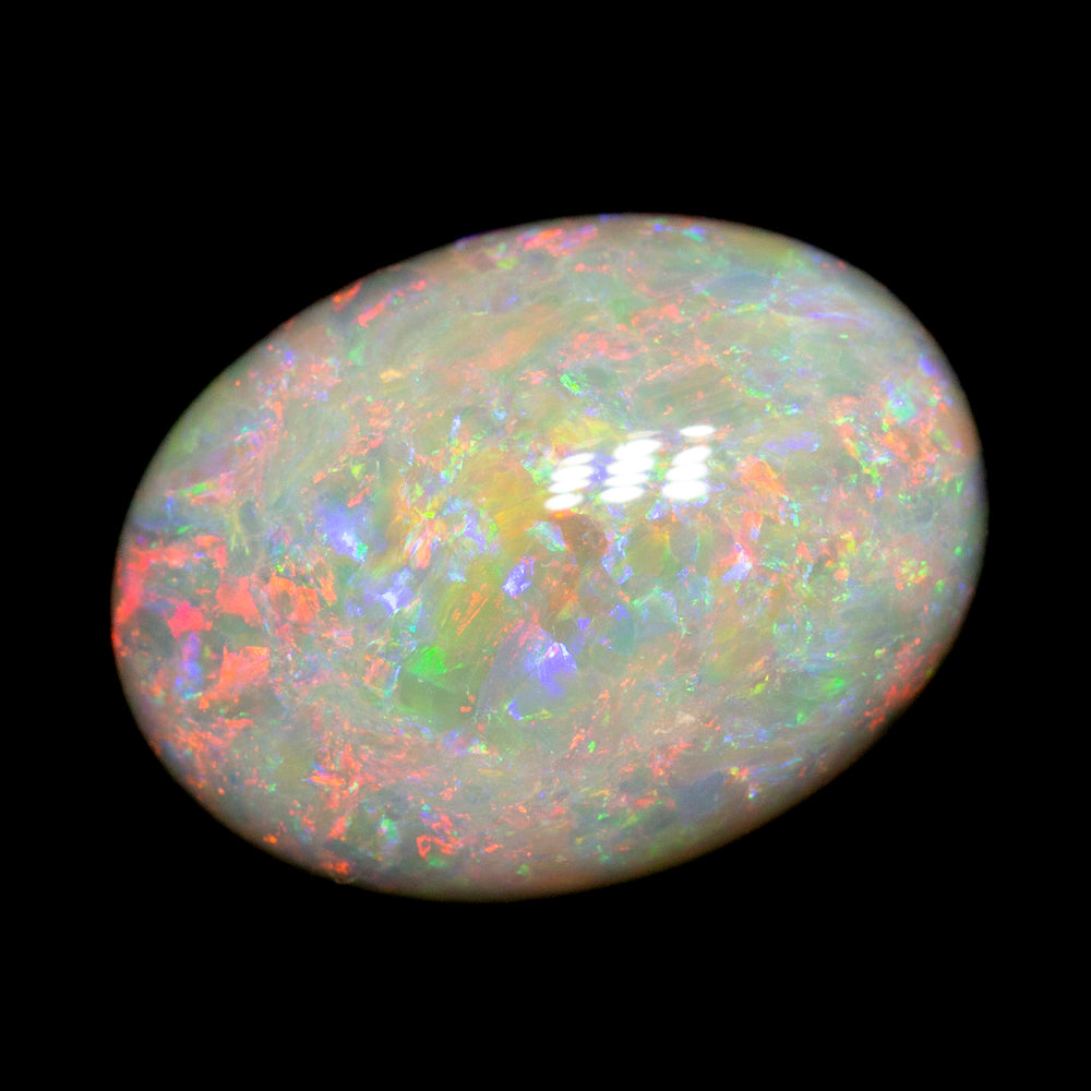 6.70 ct dark opal 14x11x6.5mm