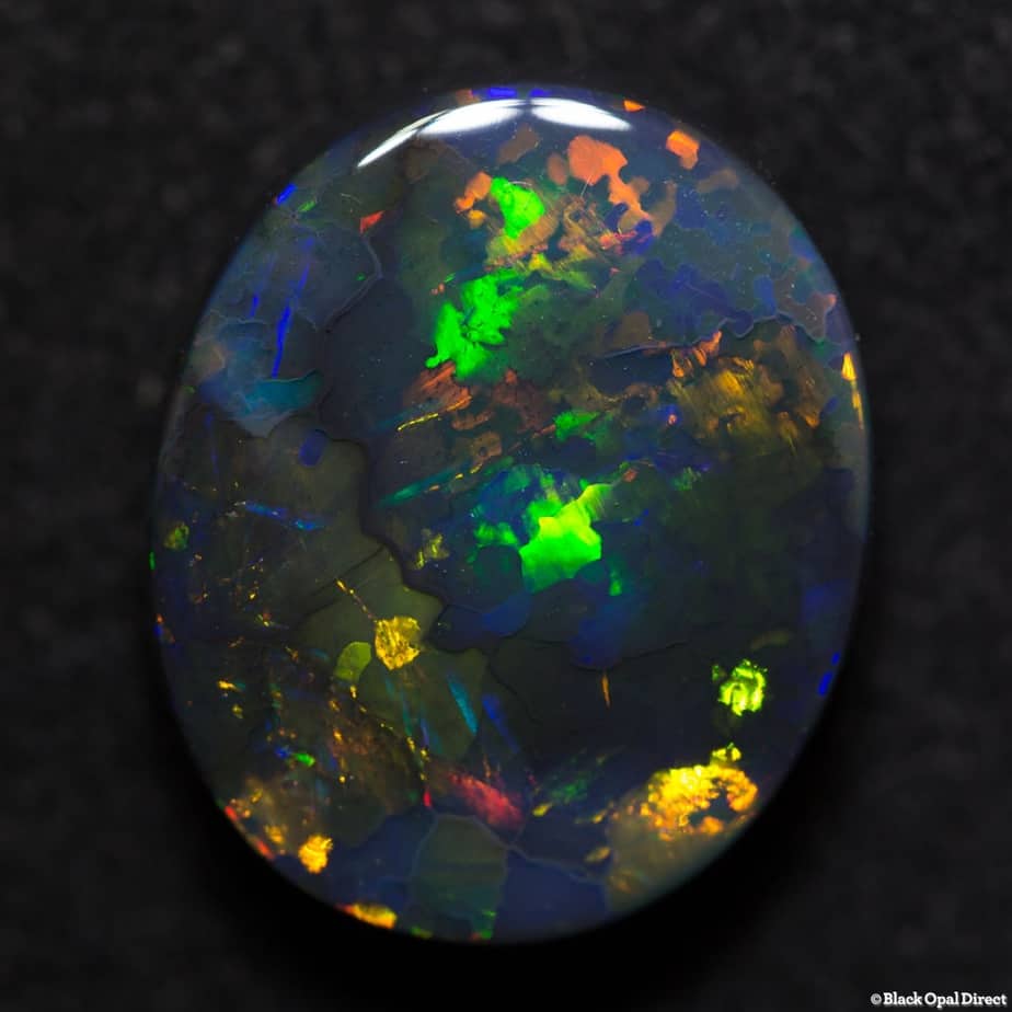 6.95ct black opal