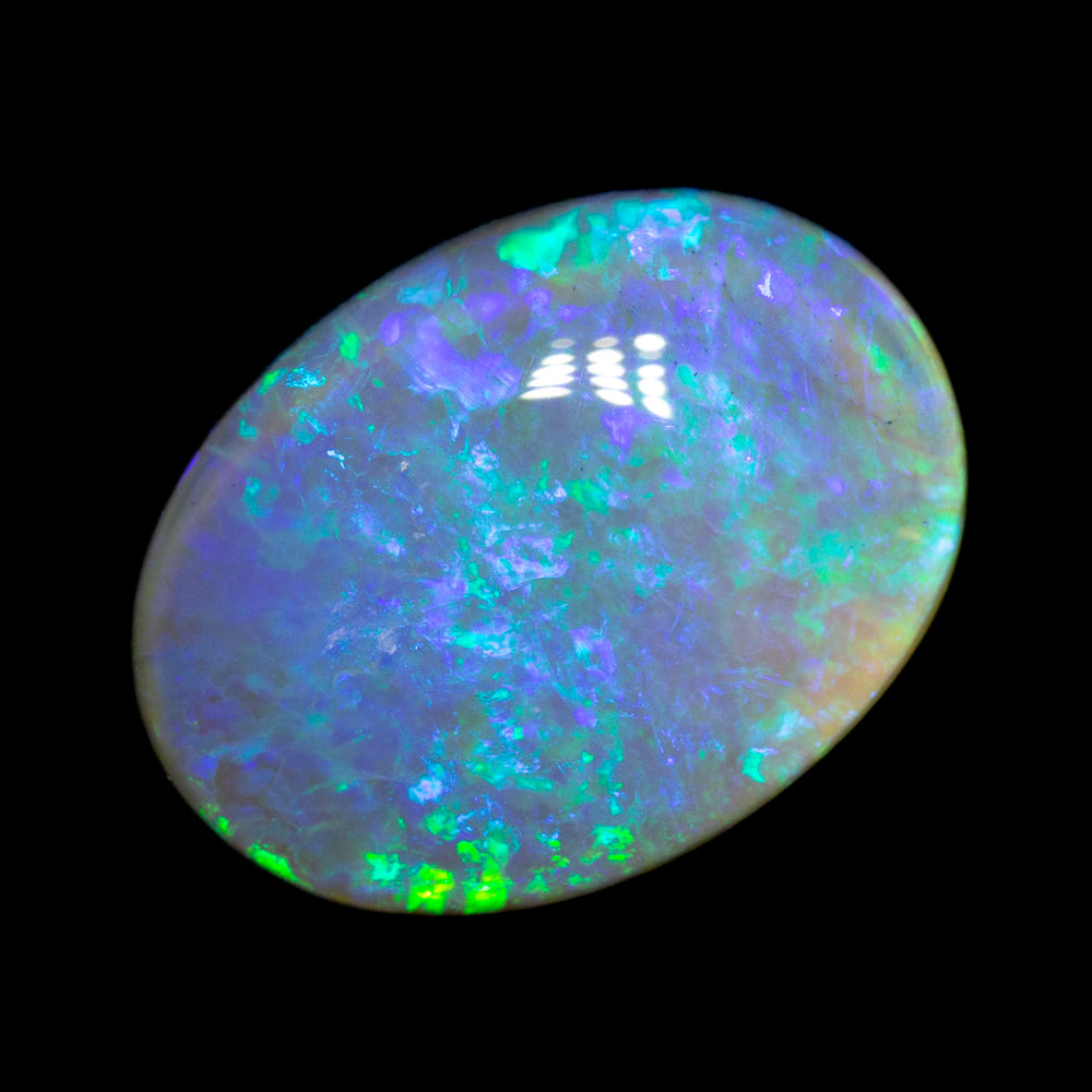 6.97 ct dark opal 16.1x11.9x5.5mm