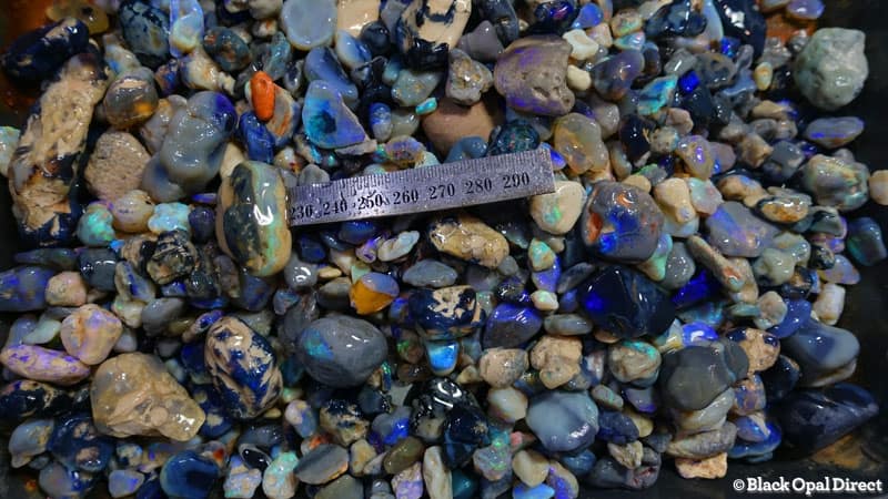 6000 carat rough opal parcel