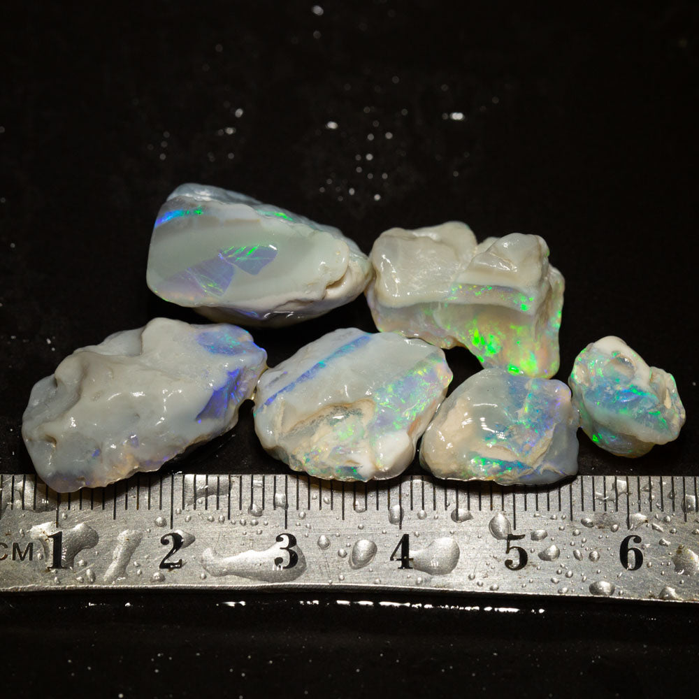 60 ct rough opal parcel 6pc