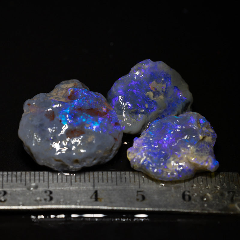 61 ct rough opal parcel 3pc