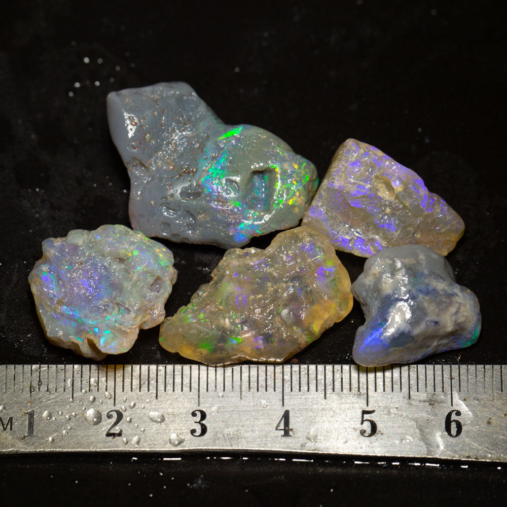 63 ct rough opal parcel 5pc