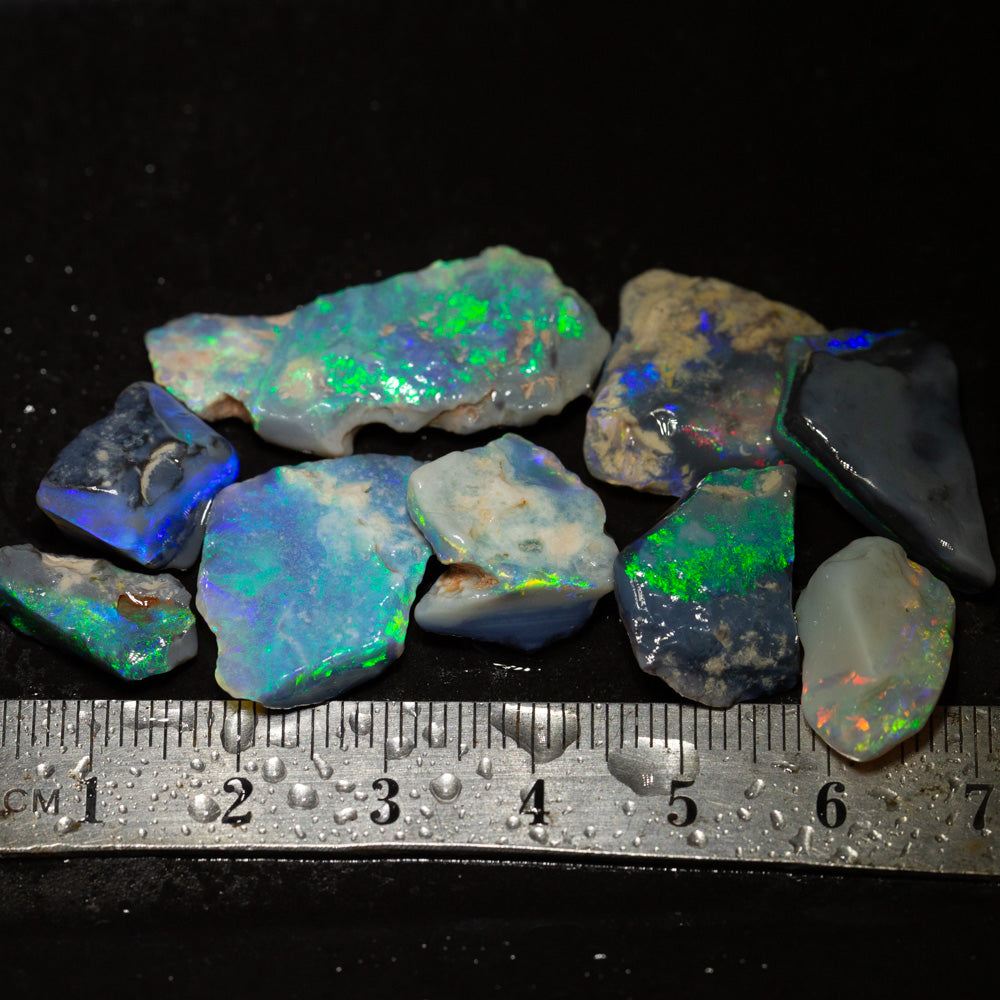63 ct rough opal parcel 9pc