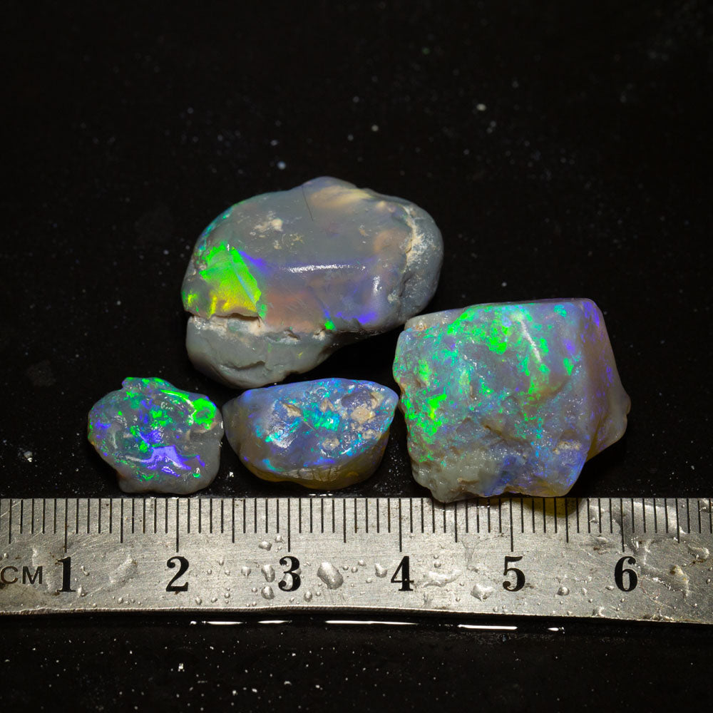 64 ct rough opal parcel 4pc