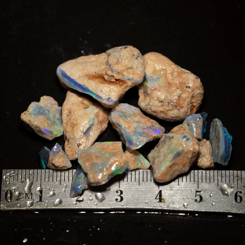 64 ct rough opal parcel 14pc