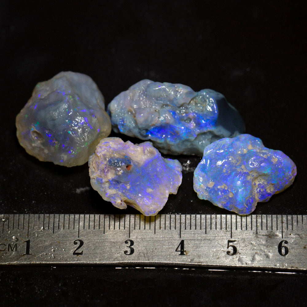 64 ct rough opal parcel 4pc