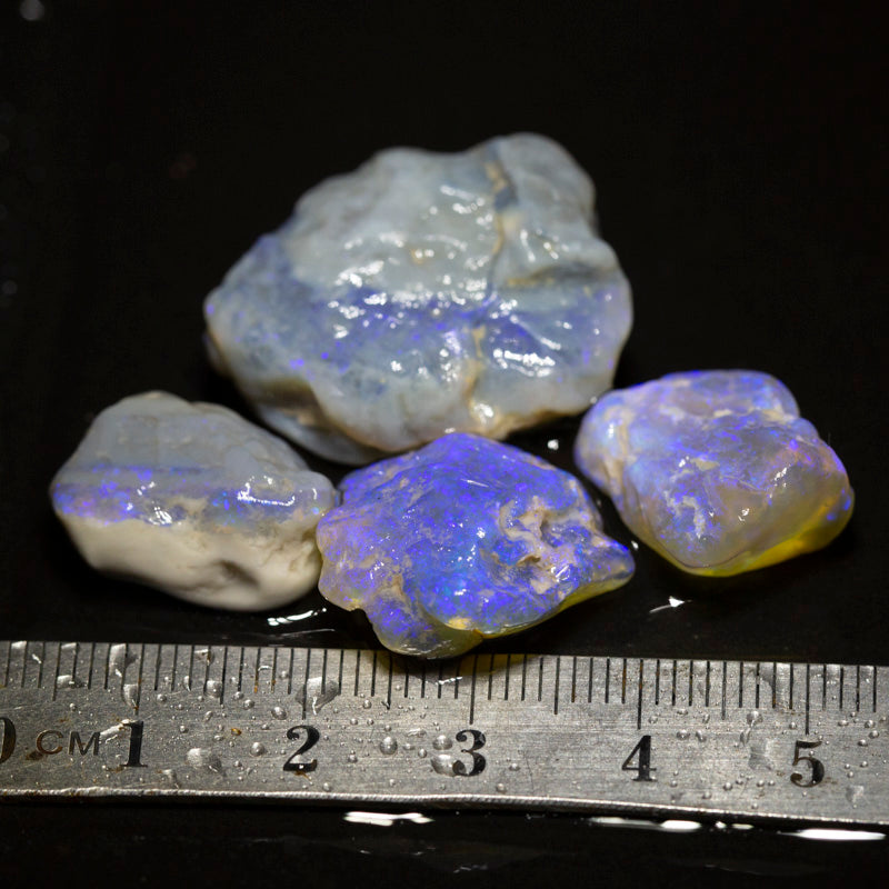 66 ct rough opl parcel 4pc