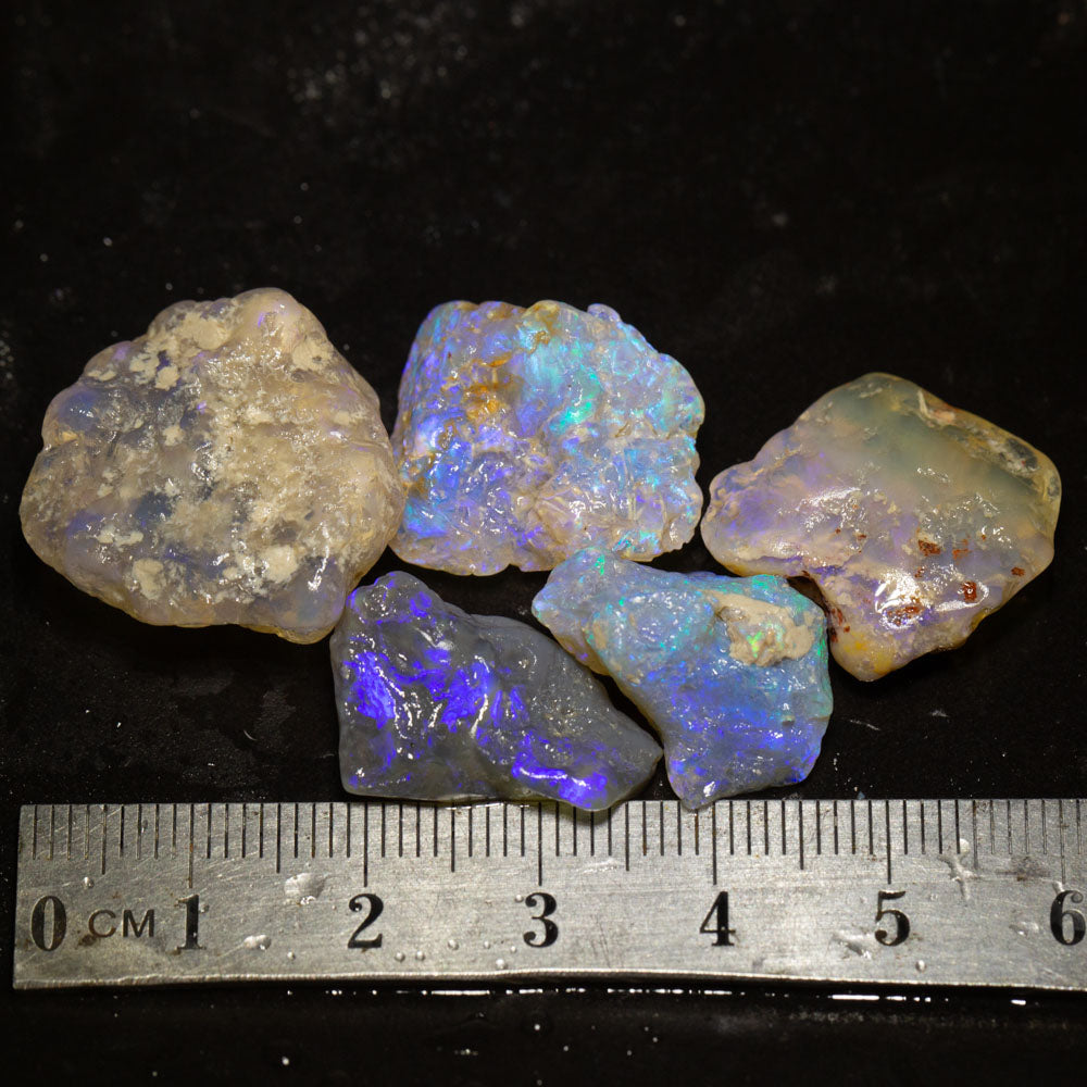 67 ct rough opal parcel 5pc