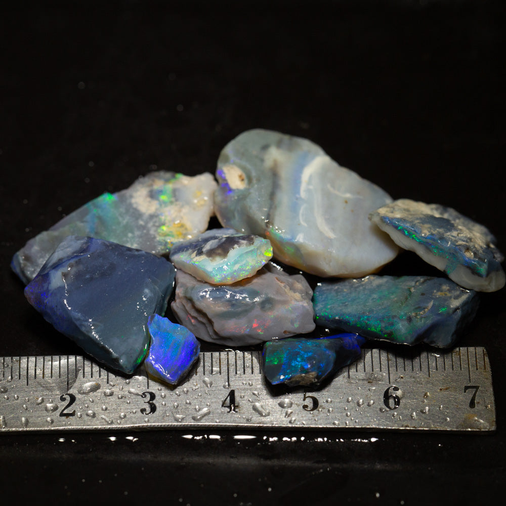68 ct rough opal parcel 9pc