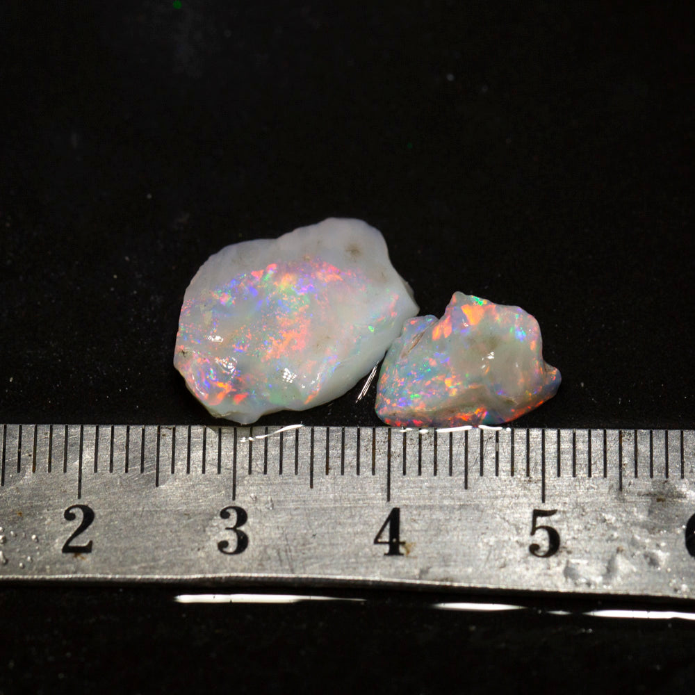 6 ct rough opal parcel 2pc