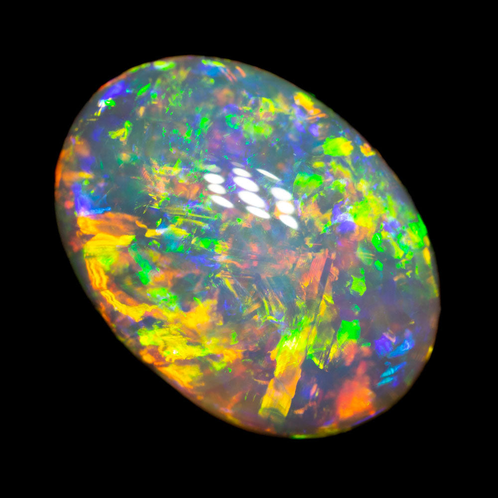 7.04 ct gem crystal opal 16.3x12x5.6mm