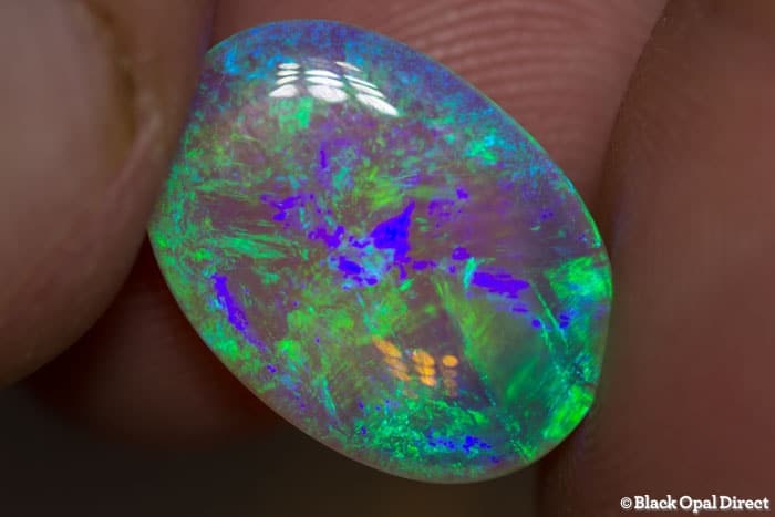 7.25 ct gem double sided crystal opal 17x12x5mm
