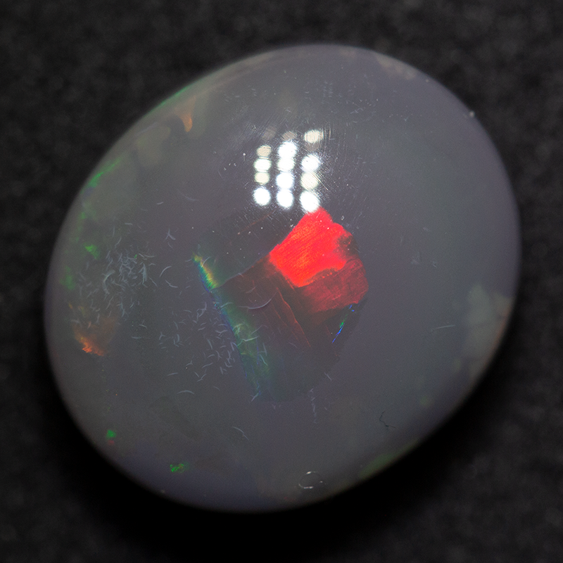 7.31 ct dark opal treasure box