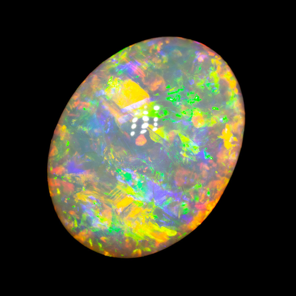 7.56 ct double-sided gem crystal opal 15.2x11.7x7.3mm